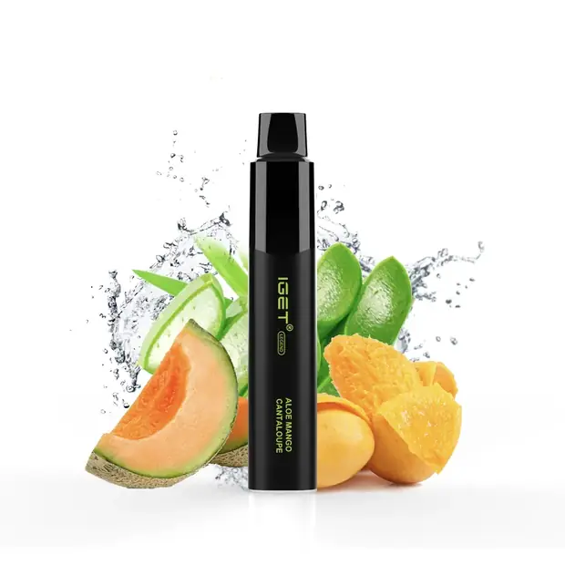 Aloe Mango Cantaloupe – IGET Legend 4000 Puffs — 4,000-puff genuine IGET vape available online in Australia with fast AU delivery Aloe Mango Cantaloupe – IGET Legend 4000 Puffs disposable vape Australia
