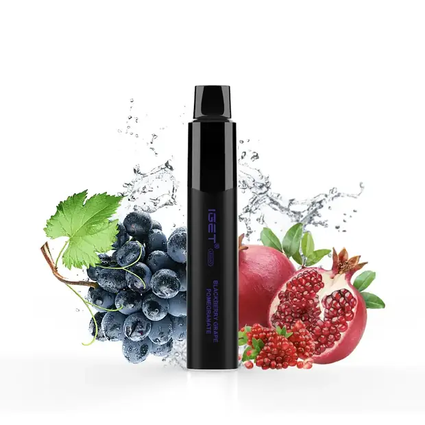 Blackberry Grape Pomegranate – IGET Legend 4000 Puffs — 4,000-puff genuine IGET vape available online in Australia with fast AU delivery Blackberry Grape Pomegranate – IGET Legend 4000 Puffs disposable vape Australia