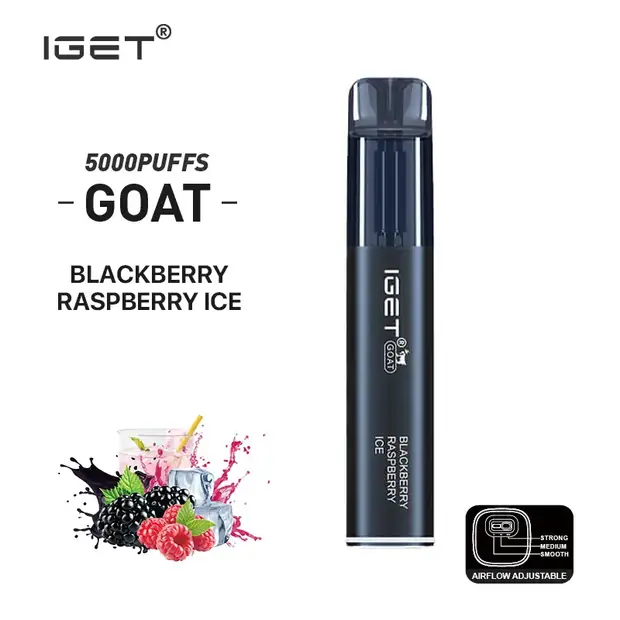 Blackberry Raspberry Ice – IGET Goat 5000 Puffs disposable vape Australia