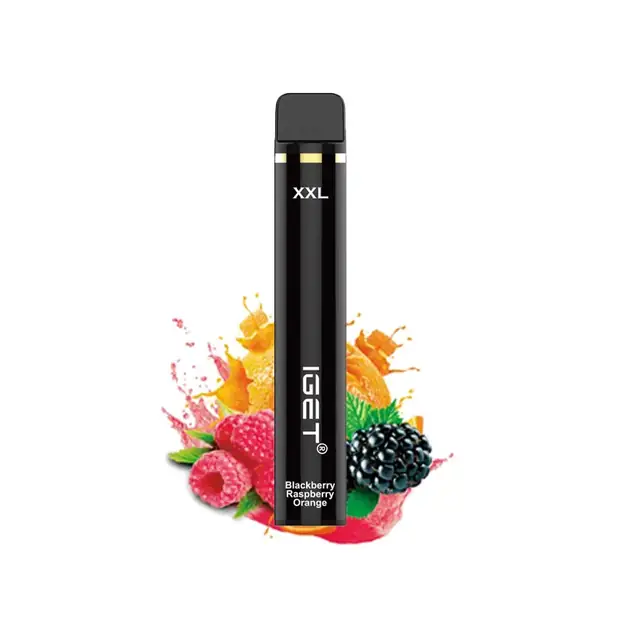 Blackberry Raspberry Orange – IGET XXL 1800 Puffs — 1,800-puff genuine IGET vape available online in Australia with fast AU delivery Blackberry Raspberry Orange – IGET XXL 1800 Puffs disposable vape Australia