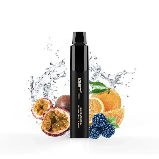 Blue Raspberry Passion Fruit Orange – IGET Legend 4000 Puffs — 4,000-puff genuine IGET vape available online in Australia with fast AU delivery Blue Raspberry Passion Fruit Orange – IGET Legend 4000 Puffs disposable vape Australia