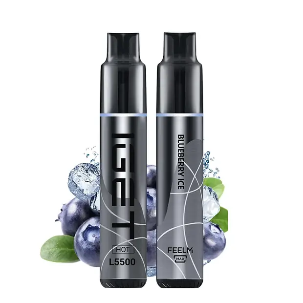 Blueberry Ice – IGET HOT 5500 Puffs — 5,500-puff genuine IGET vape available online in Australia with fast AU delivery Blueberry Ice – IGET HOT 5500 Puffs disposable vape Australia