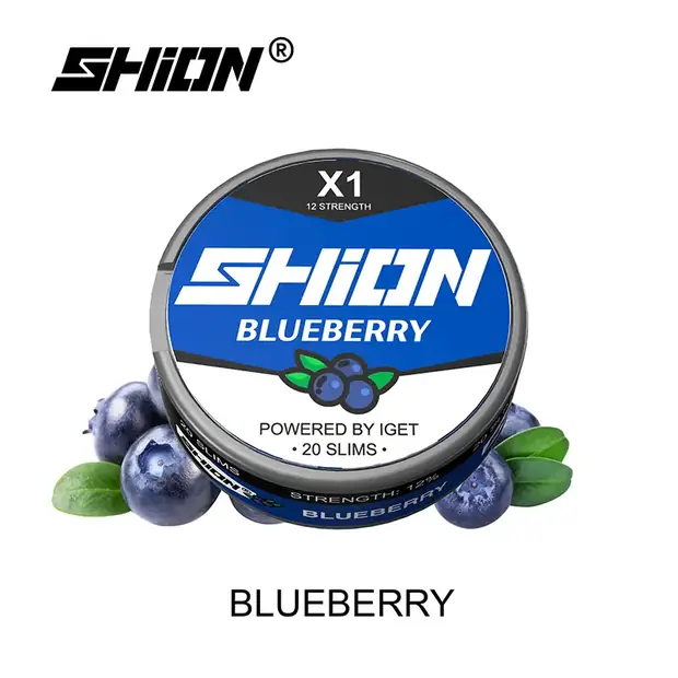 Blueberry Ice – IGET SHION X1 Nicotine Pouch 12mg — genuine IGET vape available online in Australia with fast AU delivery Blueberry Ice – IGET SHION X1 Nicotine Pouch 12mg Australia