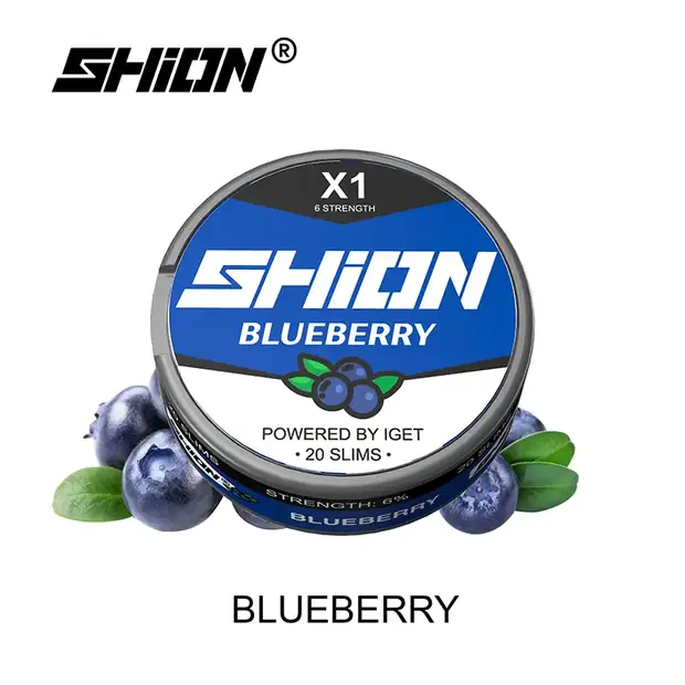 Blueberry Ice – IGET SHION X1 Nicotine Pouch 6mg — genuine IGET vape available online in Australia with fast AU delivery Blueberry Ice – IGET SHION X1 Nicotine Pouch 6mg Australia
