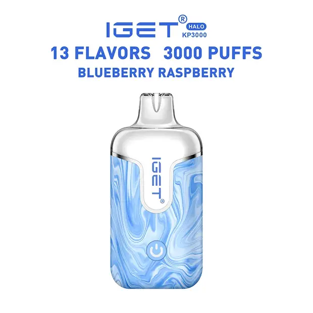 Blueberry Raspberry – IGET Halo Vape Kit 3000 Puffs — 3,000-puff genuine IGET vape available online in Australia with fast AU delivery Blueberry Raspberry – IGET Halo Vape Kit 3000 Puffs Australia