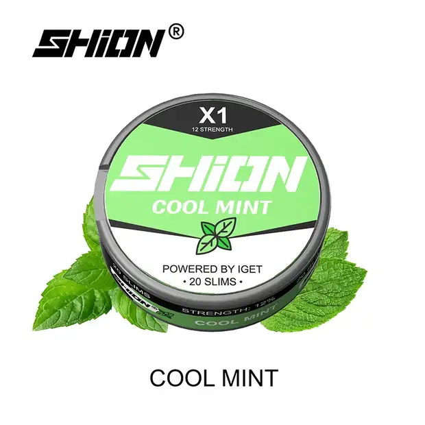 Cool Mint – IGET SHION X1 Nicotine Pouch 12mg — genuine IGET vape available online in Australia with fast AU delivery Cool Mint – IGET SHION X1 Nicotine Pouch 12mg Australia