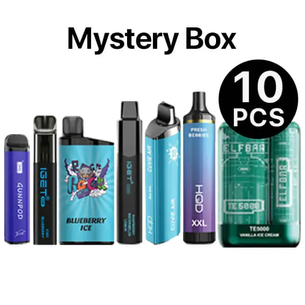 Disposable Vape Mystery Box (10PCS) — genuine IGET vape available online in Australia with fast AU delivery Disposable Vape Mystery Box (10PCS) bulk vape carton Australia