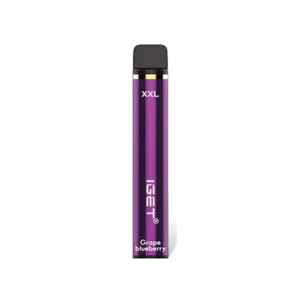 Grape Blueberry – IGET XXL 1800 Puffs — 1,800-puff genuine IGET vape available online in Australia with fast AU delivery Grape Blueberry – IGET XXL 1800 Puffs disposable vape Australia