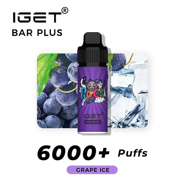 Grape Ice – IGET Bar Plus 6000 Puffs Australia