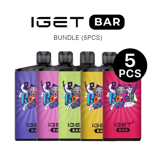 IGET Bar Bundle (5PCS) disposable vape Australia