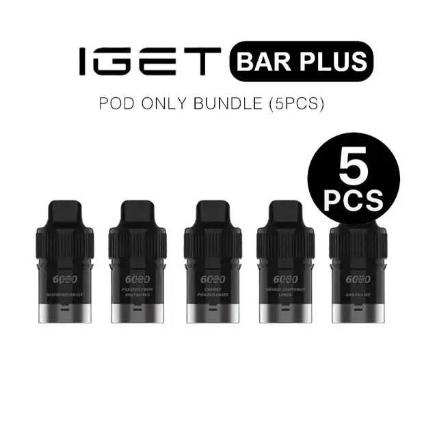 IGET Bar Plus Pod Bundle (5PCS) Australia