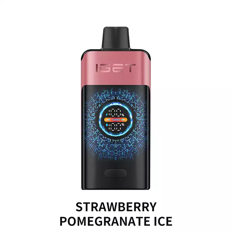 Strawberry Pomegranate Ice IGET One 12000 Puffs disposable vape Australia