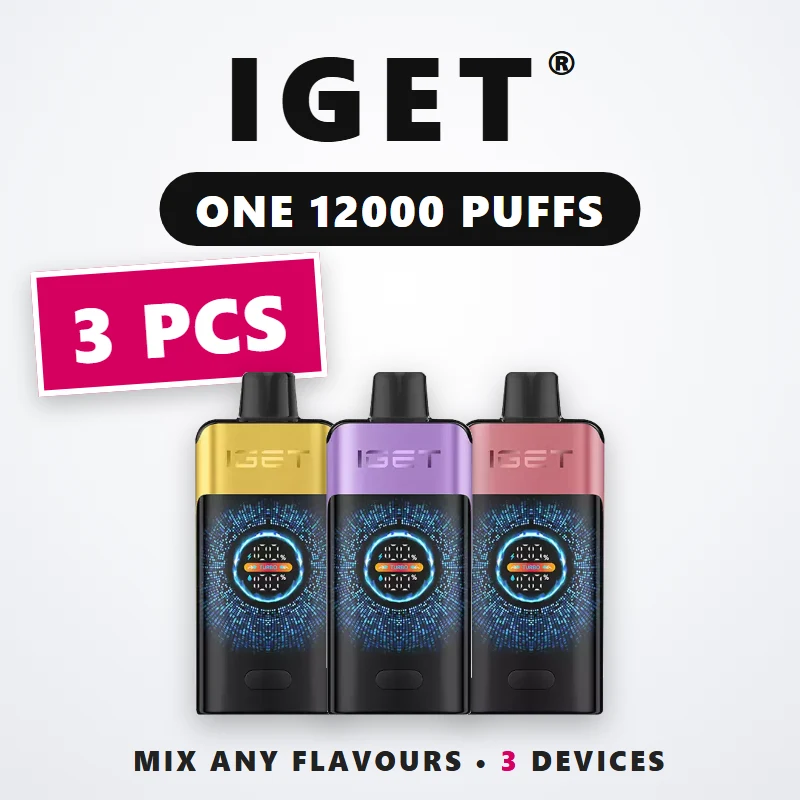 IGET One 12000 Wholesale 3 Pcs bulk IGET One vape pack Australia