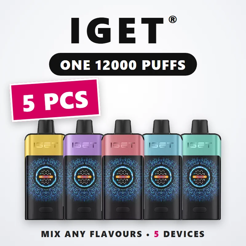IGET One 12000 Wholesale 5 Pcs bulk IGET One vape pack Australia