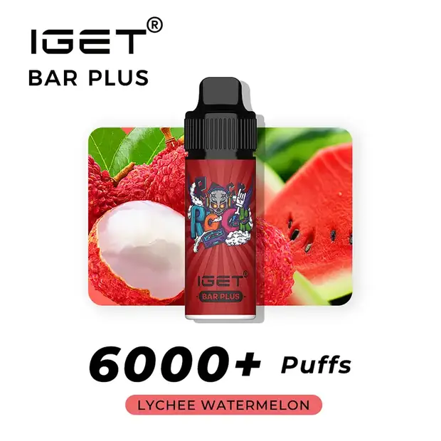 Lychee Watermelon – IGET Bar Plus 6000 Puffs Australia