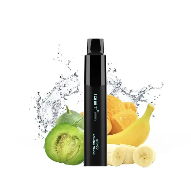 Mango Banana Melon – IGET Legend 4000 Puffs — 4,000-puff genuine IGET vape available online in Australia with fast AU delivery Mango Banana Melon – IGET Legend 4000 Puffs disposable vape Australia