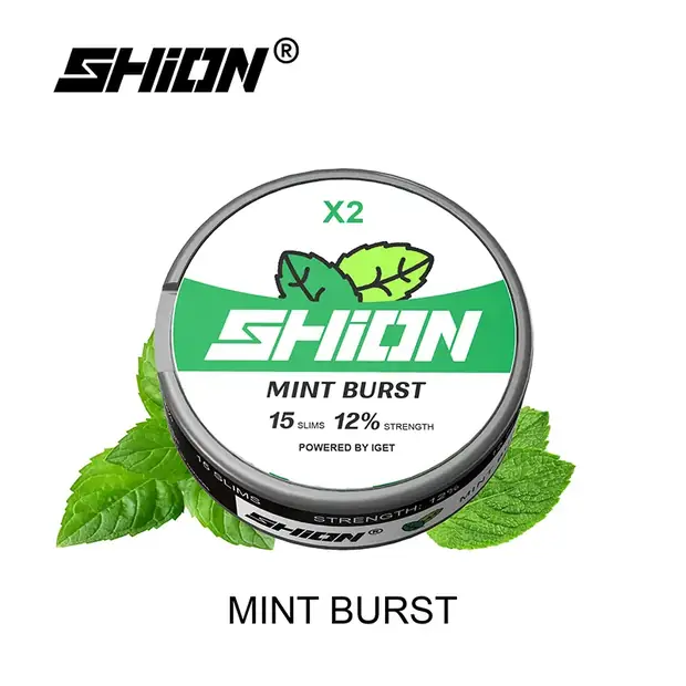 Mint Burst – IGET SHION X2 Nicotine Pouch 12mg — genuine IGET vape available online in Australia with fast AU delivery Mint Burst – IGET SHION X2 Nicotine Pouch 12mg Australia