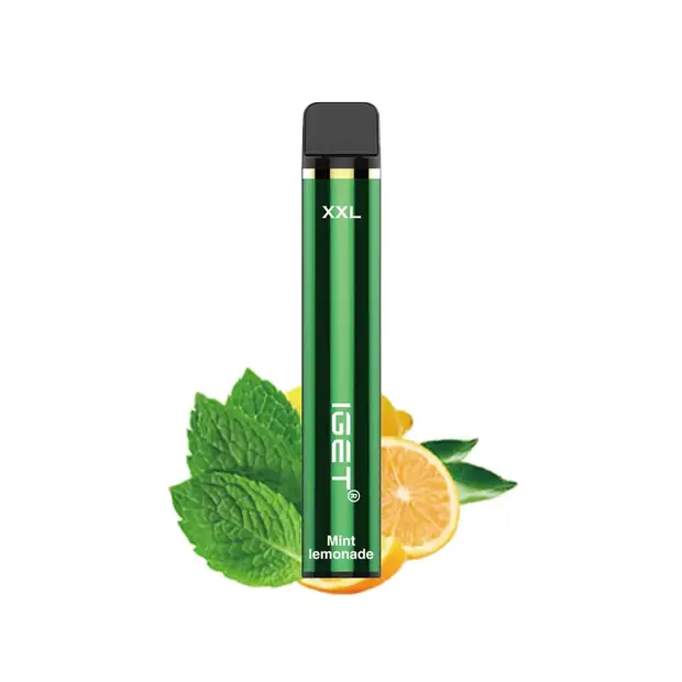 Mint Lemonade – IGET XXL 1800 Puffs — 1,800-puff genuine IGET vape available online in Australia with fast AU delivery Mint Lemonade – IGET XXL 1800 Puffs disposable vape Australia