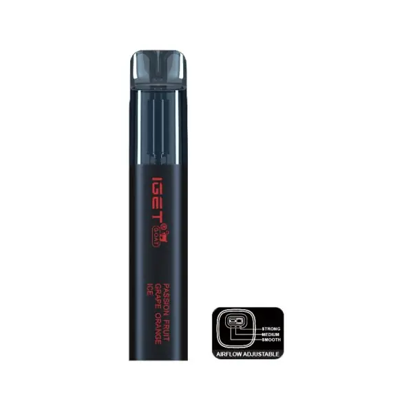 Passion Fruit Grape Orange Ice – IGET Goat 5000 Puffs — 5,000-puff genuine IGET vape available online in Australia with fast AU delivery Passion Fruit Grape Orange Ice – IGET Goat 5000 Puffs disposable vape Australia