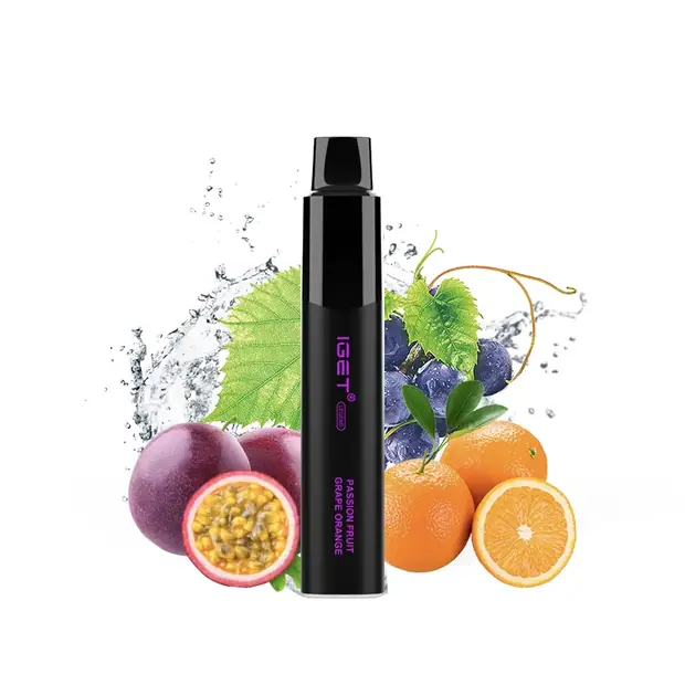 Passion Fruit Grape Orange – IGET Legend 4000 Puffs — 4,000-puff genuine IGET vape available online in Australia with fast AU delivery Passion Fruit Grape Orange – IGET Legend 4000 Puffs disposable vape Australia