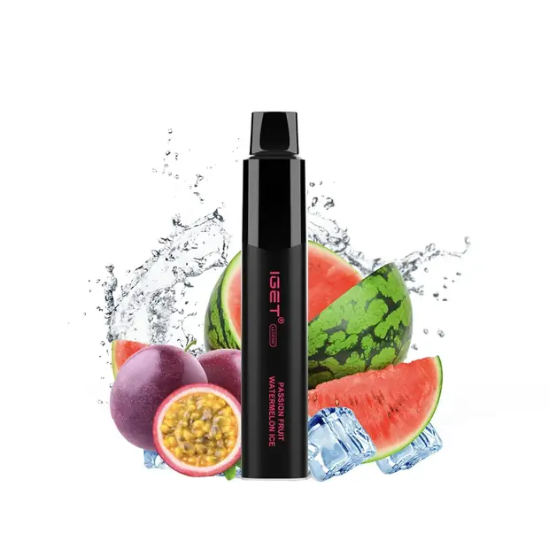 Passion Fruit Watermelon Ice – IGET Legend 4000 Puffs — 4,000-puff genuine IGET vape available online in Australia with fast AU delivery Passion Fruit Watermelon Ice – IGET Legend 4000 Puffs disposable vape Australia
