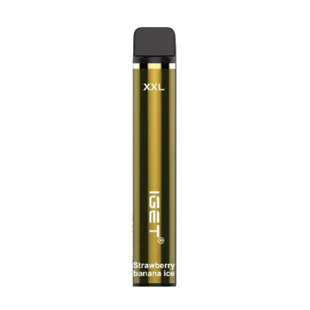 Strawberry Banana Ice – IGET XXL 1800 Puffs — 1,800-puff genuine IGET vape available online in Australia with fast AU delivery Strawberry Banana Ice – IGET XXL 1800 Puffs disposable vape Australia