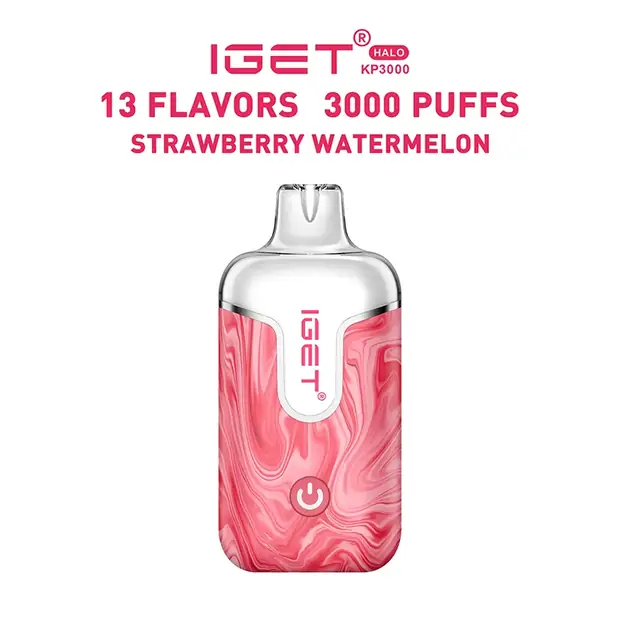 Strawberry Watermelon – IGET Halo Vape Kit 3000 Puffs — 3,000-puff genuine IGET vape available online in Australia with fast AU delivery Strawberry Watermelon – IGET Halo Vape Kit 3000 Puffs Australia