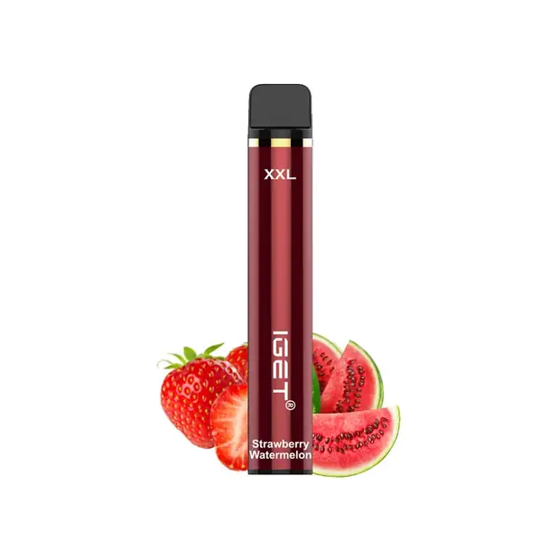 Strawberry Watermelon – IGET XXL 1800 Puffs — 1,800-puff genuine IGET vape available online in Australia with fast AU delivery Strawberry Watermelon – IGET XXL 1800 Puffs disposable vape Australia
