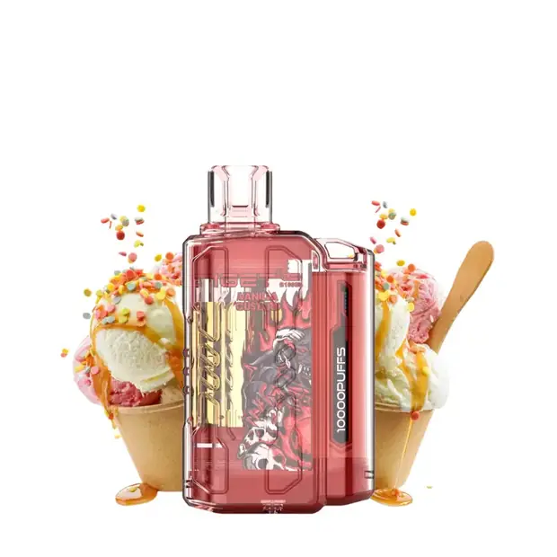 Vanilla Custard – IGET Flare B10000 Puffs — 10,000-puff genuine IGET vape available online in Australia with fast AU delivery Vanilla Custard – IGET Flare B10000 Puffs disposable vape Australia
