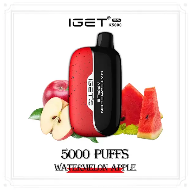Watermelon Apple – IGET Moon 5000 Puffs disposable vape Australia
