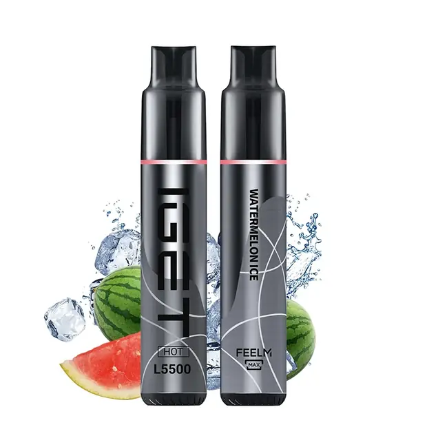 Watermelon Ice – IGET HOT 5500 Puffs — 5,500-puff genuine IGET vape available online in Australia with fast AU delivery Watermelon Ice – IGET HOT 5500 Puffs disposable vape Australia